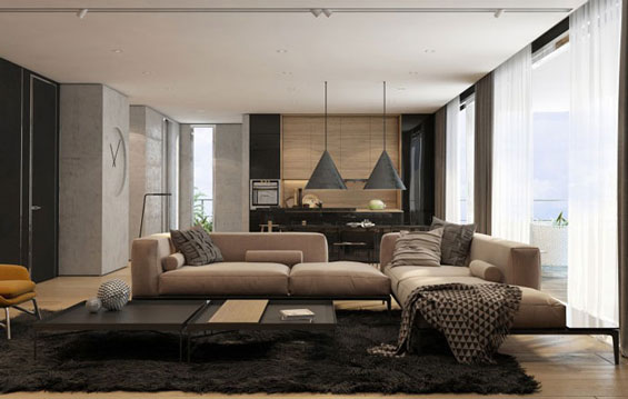 modern ev dekorasyonu